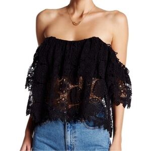 Tularosa X Revolve Amelia Crochet Top